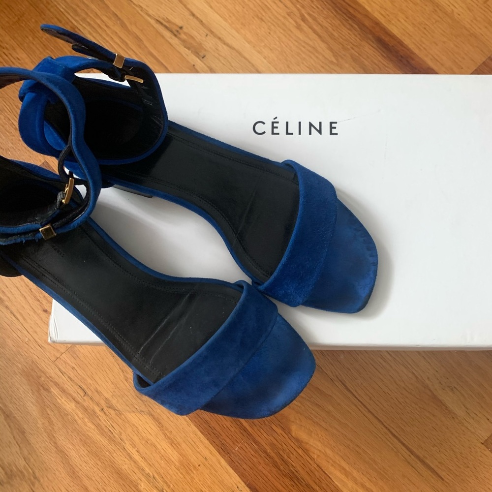 Céline Ankle Strap Sandals